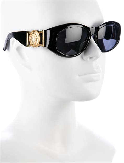 gianni versace vintage medusa sunglasses|notorious big Versace sunglasses.